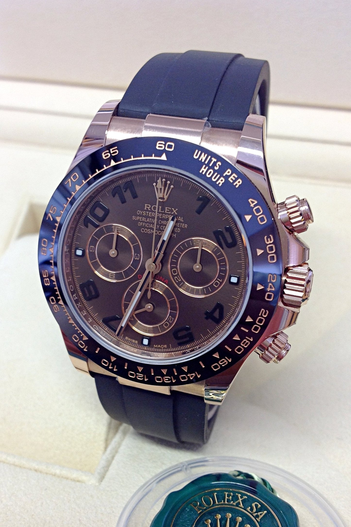 ROLEX DAYTONA CHOCOLATE ROSÈ GOLD