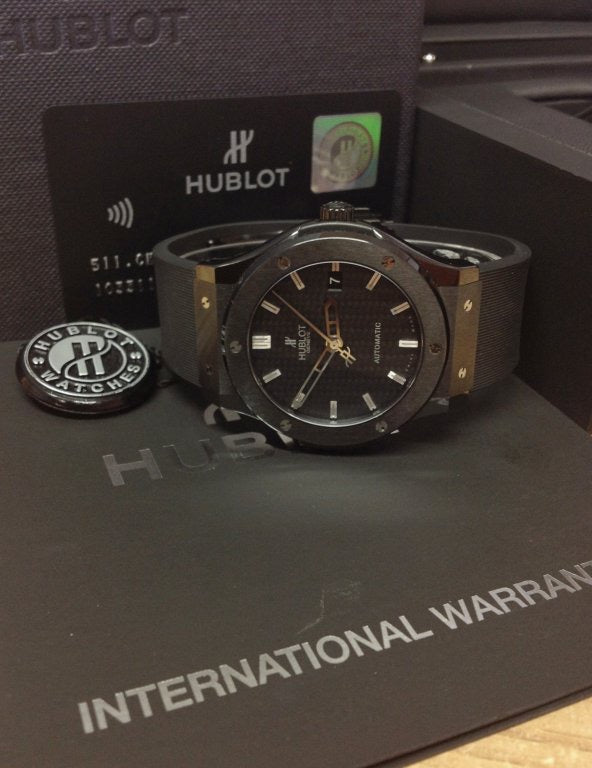 Hublot  Fusion Black