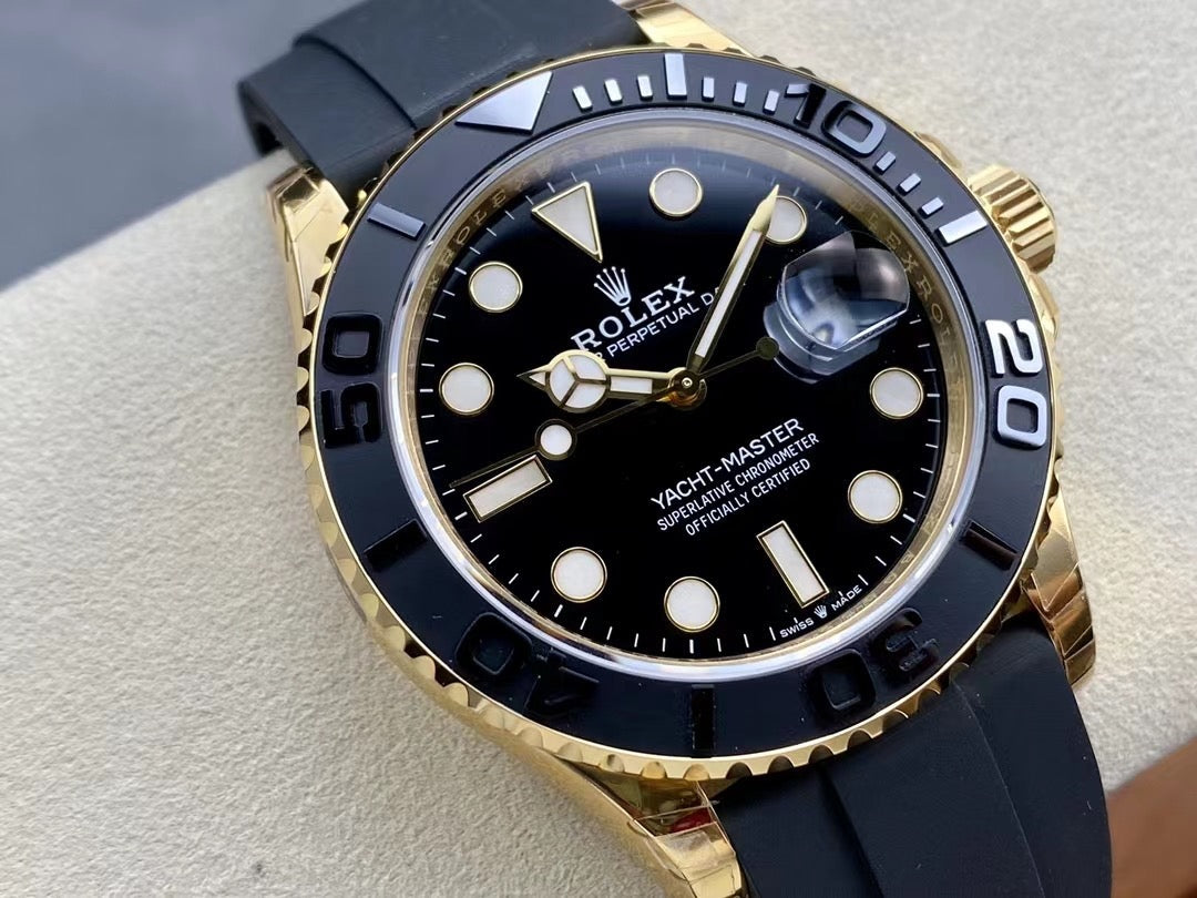 ROLEX YACHT MASTER YELLOW GOLD