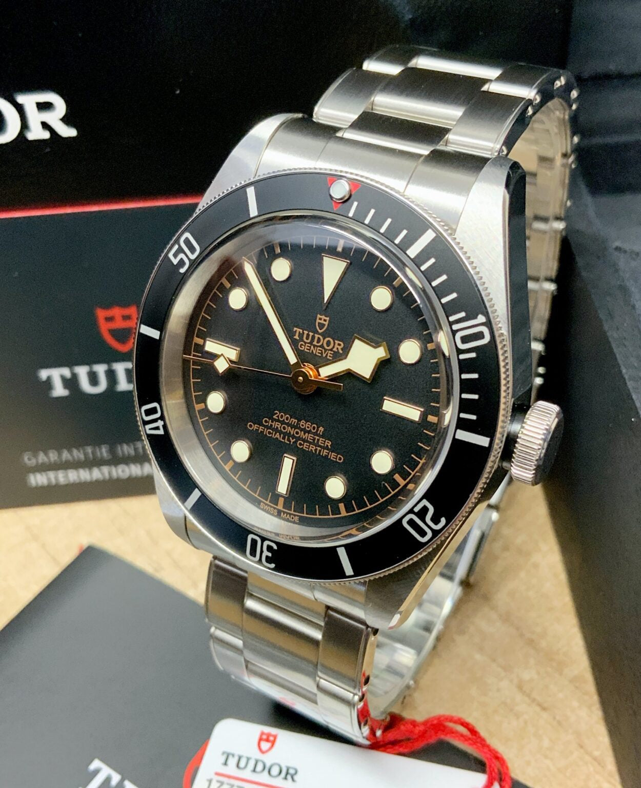 Tudor Heritage Black Bay  Black Dial