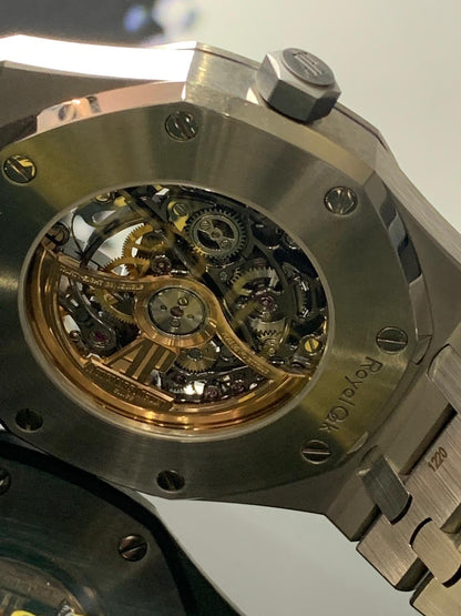 Audemars Piguet royal oak scheletrato acciaio