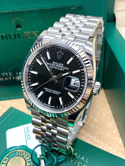 Rolex Datejust 36mm black Dial