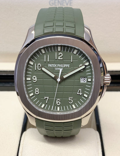 Patek Philippe aquanaut kaki dial