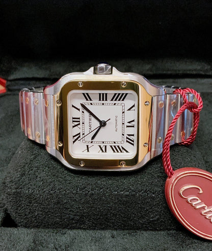 Cartier Santos acciaio oro